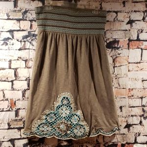 CR Charlotte Russe STRAPLESS dress